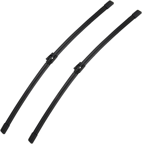 Miniatura 11 de 2 limpiaparabrisas de 22 + 22 pulgadas, limpiaparabrisas prémium para todas las estaciones, para mi automóvil (juego de 2), gancho en J