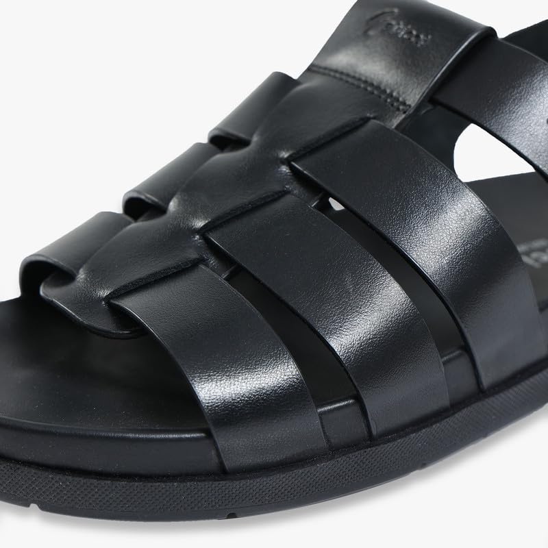 Image of Gabicci Men's Voyager Comfort Sandals - Adjustable Buckle Strap Open Toe Casual Comfort Sandals (Size 40-45)