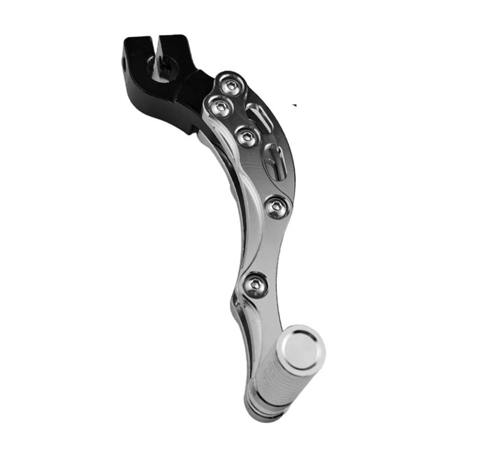 Qr0cjnpb Silver Motorcycle Gear Shifter Motorcycle Modification Accessories Gear Shift Lever For Starter Forward Reverse Adjustable Linkage Shifter Levers