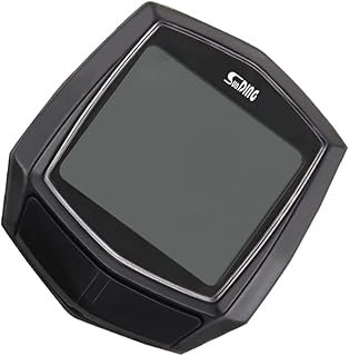 INOOMP 1pc Bicycle for Men Excersize Bike Digital Tachometer Cadence Sensor for Bike Bicycles for Men Bike Mileage Bike Wired Speedometer Back Light Speedometer Tread Ring Accessories Man