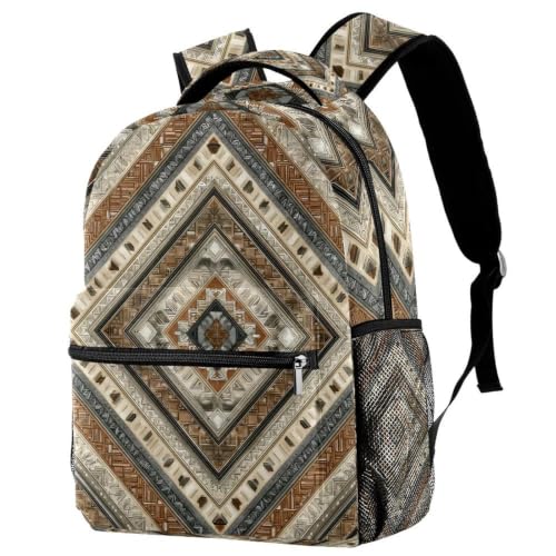 Mochila escolar étnica oriental para llevar libros y laptop a la universidad