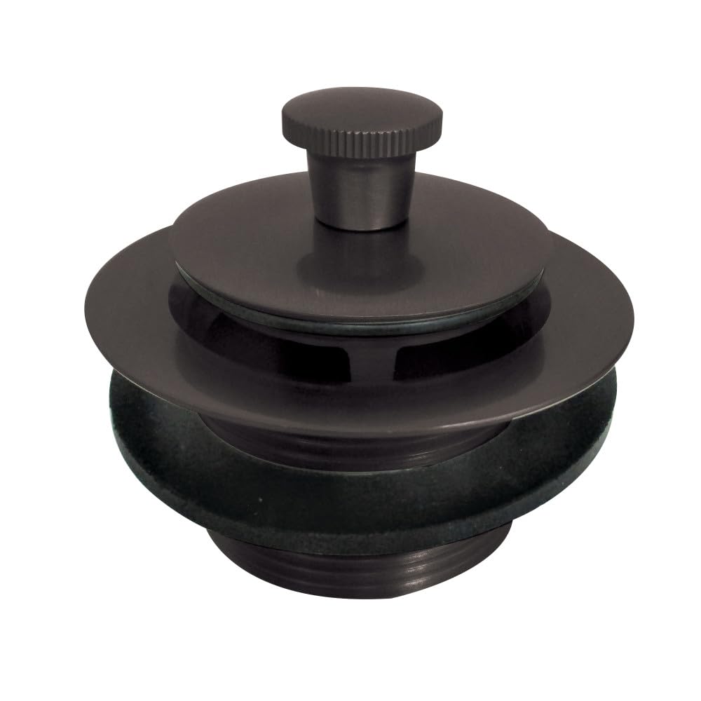 KINGSTON BRASS DLL205 Lift and Lock Bath Tub Drain, Oil Rubbed Bronze