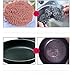 Dushi Nano Fiber Dish Scrubber Non-Scratch Scouring Pads for Non-Stick Cookware Scourer, Assorted Colors, 6 Pieces