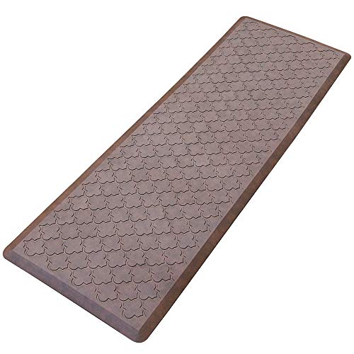 Pauwer Anti Fatigue Comfort Mats for Kitchen Floor Standing Desk Thick Cushioned Kitchen