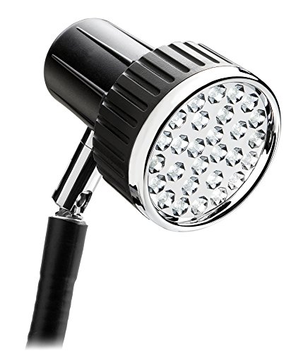 Reliable 2000TL Uberlight 28 LED Task Lights, 26" Commercial C Clamp With 1.77" Opening, Built-in on/off switch, 66 cm Long Flexible Neck, Heavy-Duty Swivel Joint, Movable Clamp Reduce Glare
