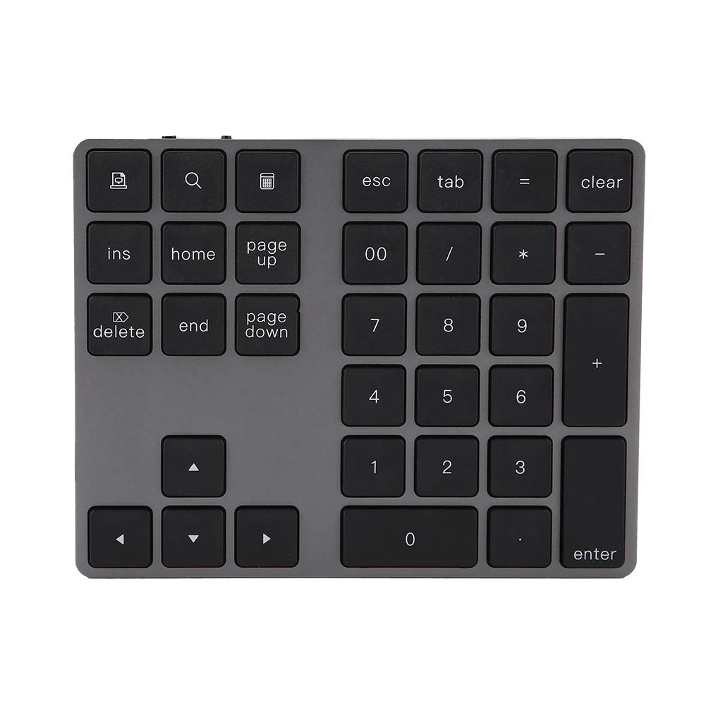 Numeric Keypad Aluminum Alloy Numpad for Home Office Works Business
