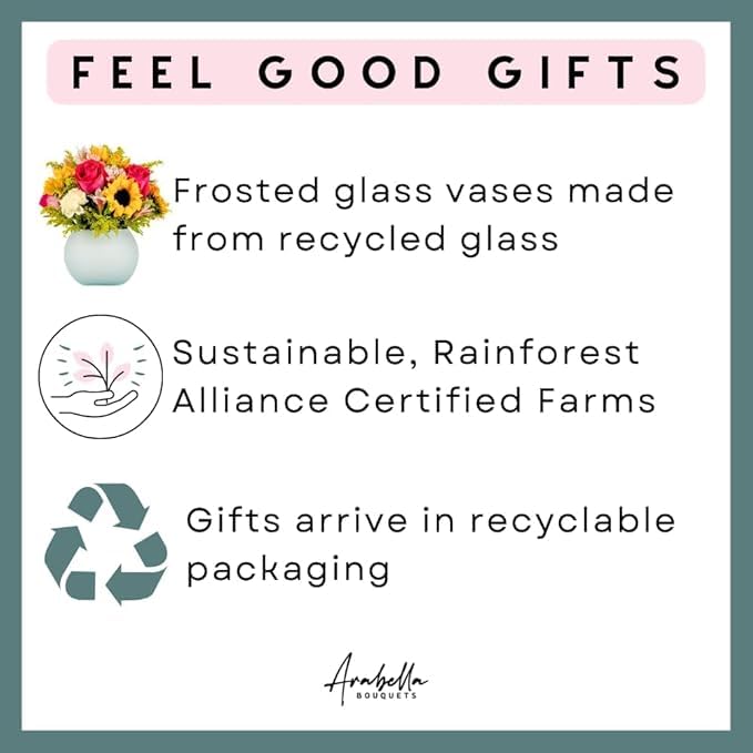 Serenity | White, Cream Fresh Flower Arrangement with Vase | Arabella Bouquets | Flowers for Delivery, Sympathy