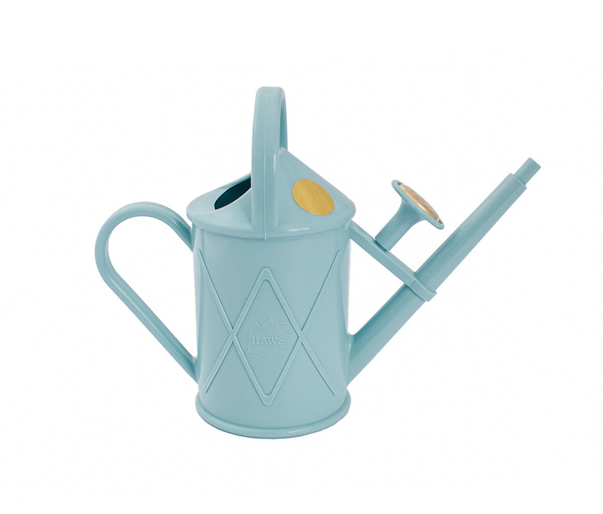 HAWSBosmere V130SK Heritage Plastic Sage Green Watering-can, Duck Egg Blue