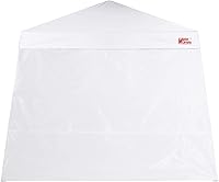 Vista 7 de MASTERCANOPY Pared lateral de toldo para tienda de campaña de 10x10 con patas inclinadas, 1 unidad, color gris