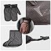 Qsvbeeqj Flies Shield Meshs Glove Foot Cover Comfortable Breathable Mosquitoes Meshs Glove Foot Cover Outdoor Lover