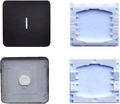 Replacement Individual I Key Cap and Hinges are Applicable for MacBook Pro A1706 A1707 A1708 Keyboard to Replace The I Key Cap and Hinge