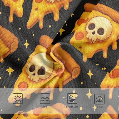 Toddler Underwear Floral 2t Cotton Girl Panties Cute Animal Briefs Kids Undies Cartoon Pizza Slices Skulls Black3