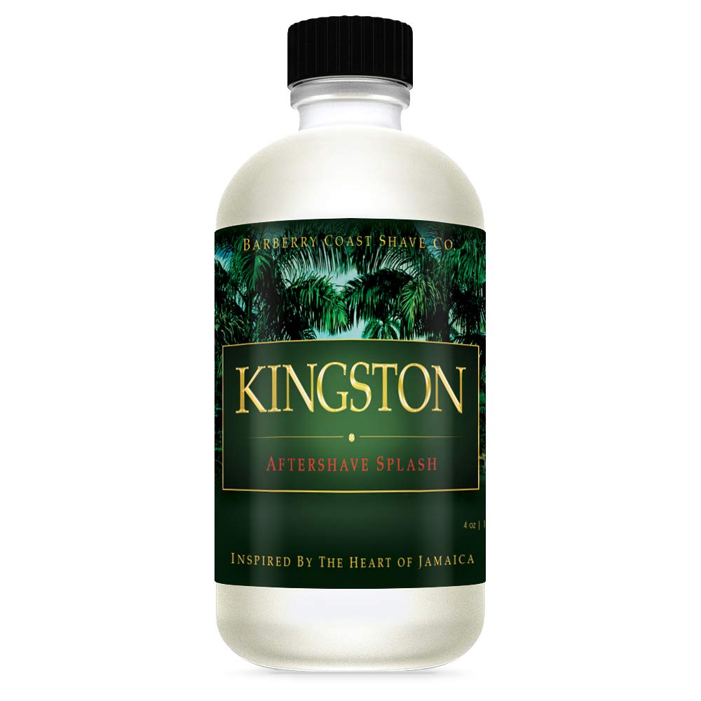 Kingston Aftershave Splash for Men - Scent Inspired by The Heart of Jamaica - Natural and Pure Ingredients - from (4 oz)