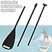Seamax SUP Paddle for All Stand Up Paddle Board Floatable and Portable, Adjustable Length 68” to 82” for Kid and Adult