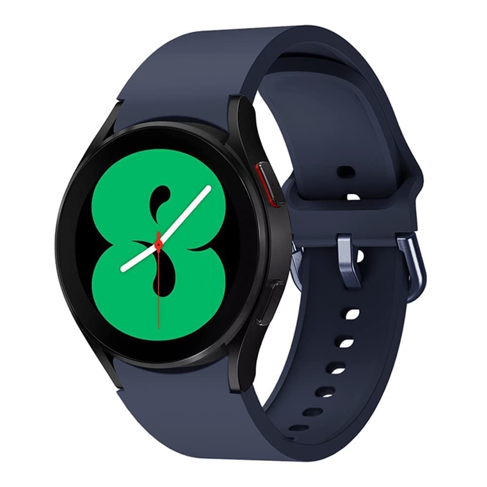 ZAPPER ® Silicone Strap Band for Samsung Watch 4 & Watch 5 / Watch 5 Pro Series with 40/44mm/Classic 42/46mm/Pro 45mm, 20mm Strap (Dark Blue) (B0BTB325YY) Amazon Price History, Amazon Price Tracker