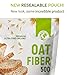 LifeSource Foods Oat Fiber 500 (3 LB) All-Natural, Gluten-Free, Zero-Carb Fiber Source for Low-Carb Baking