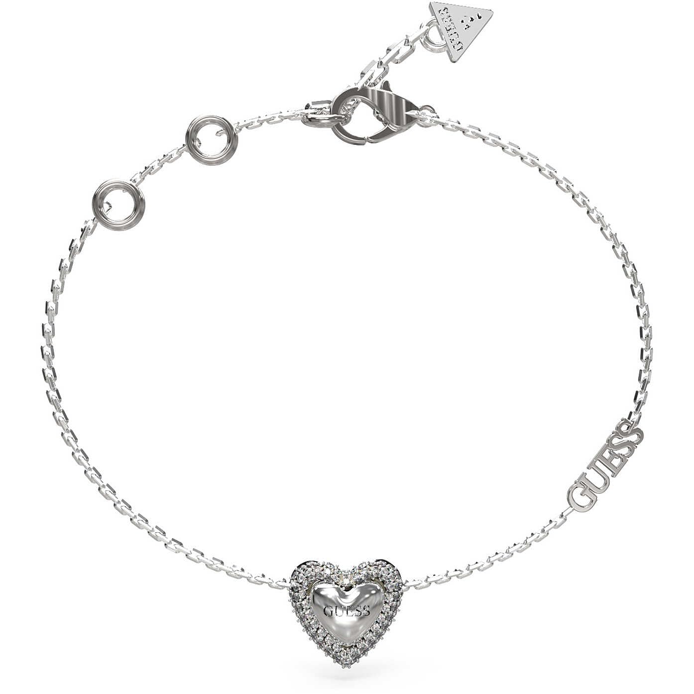 PULSERA GUESS - BELOVED Color: Plata