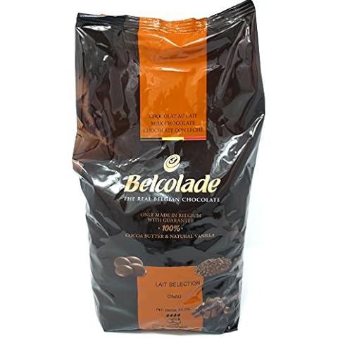 Belcolade Lait Selection – CT 34% Milk Chocolate - O3X5/ J Drops 2x5kg Carton - 4006961 Cover