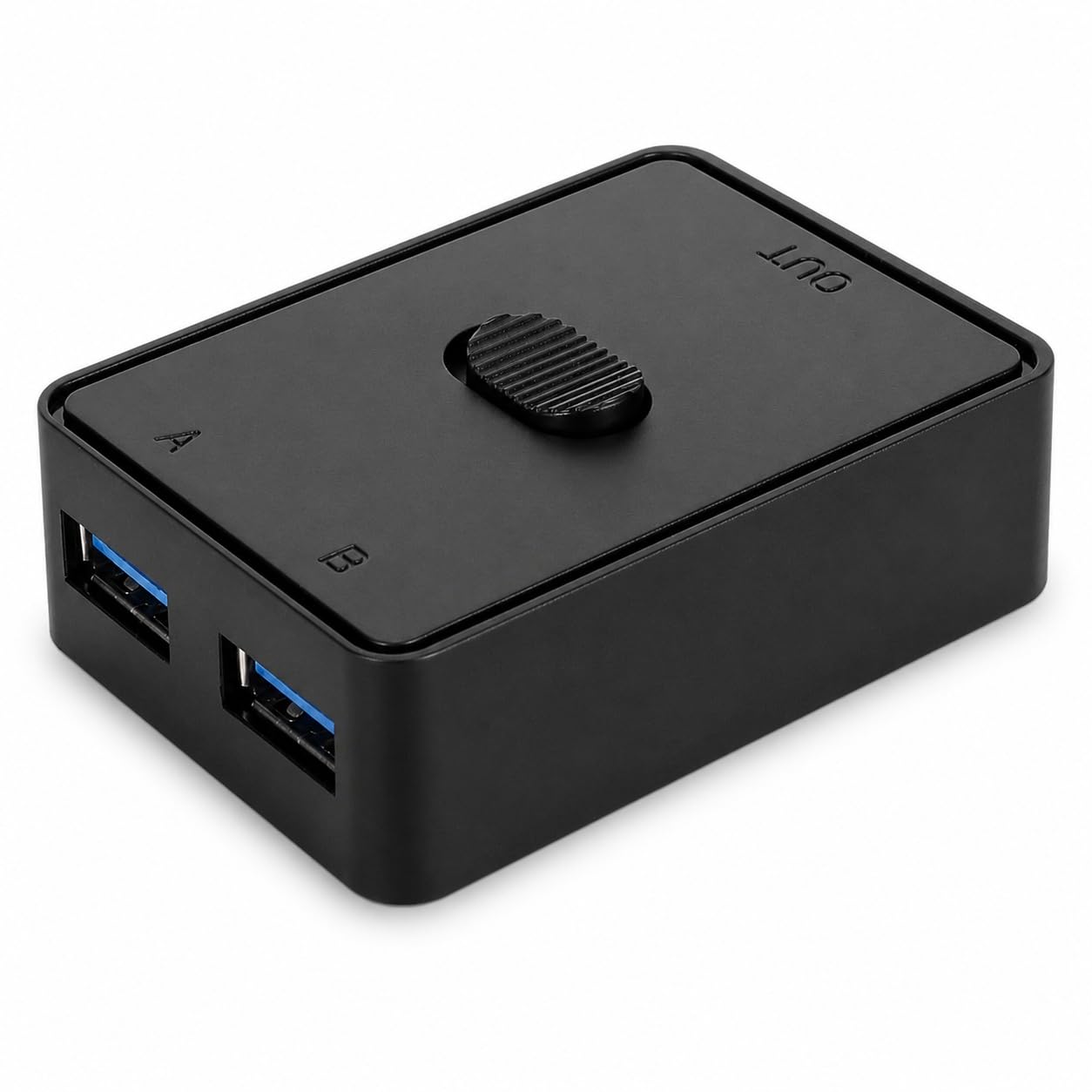 Przełącznik Dwukierunkowy USB 3.0, Dwukierunkowy Przełącznik Przełącznika USB 2 na 1 lub 1 na 2 Wyjścia, Kompatybilny z Systemami Mac i Linux