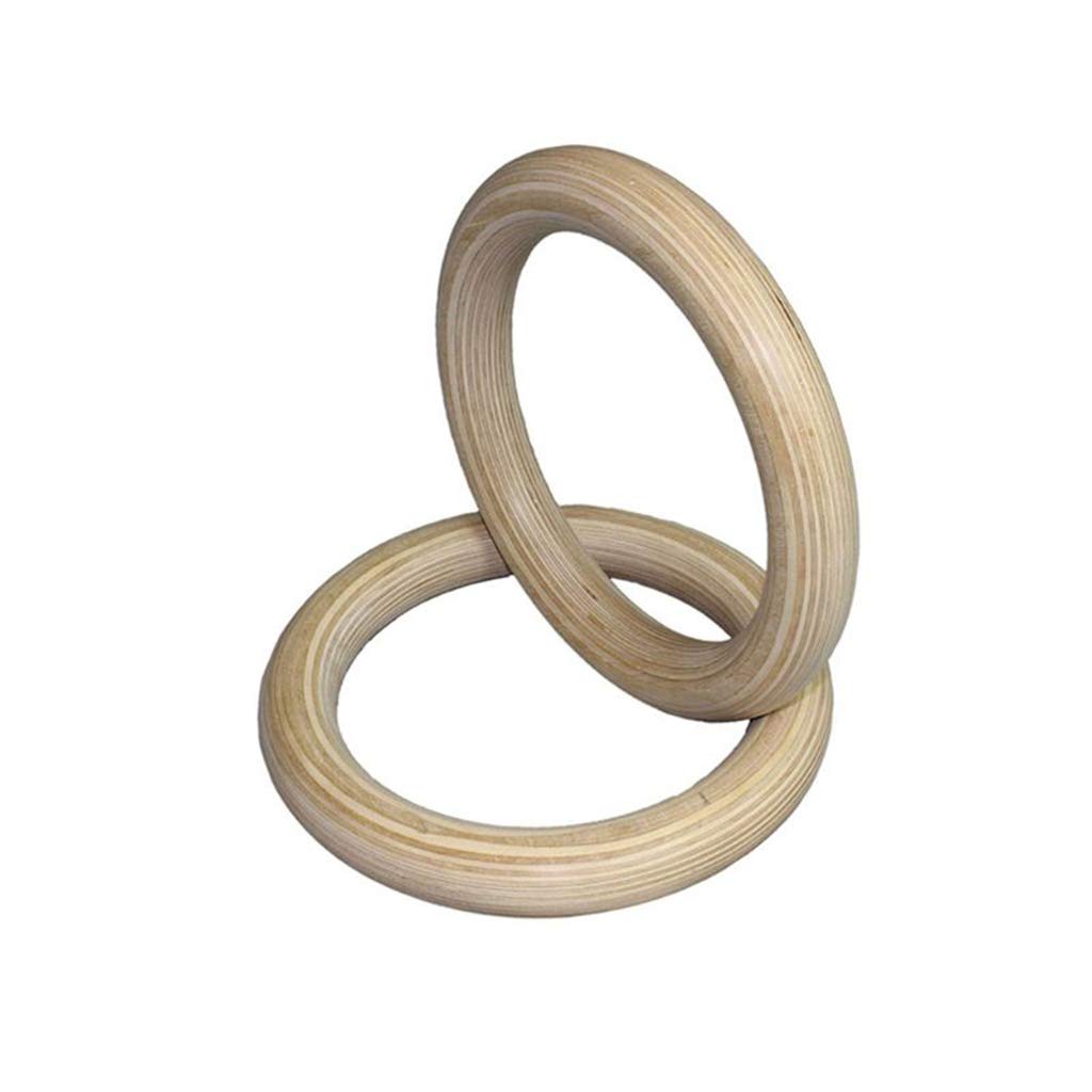 Anelli da Ginnastica, 1pcs Anelli da Palestra, Anelli da Ginnastica in Legno Anello da Allenamento per Palestra per impieghi gravosi