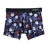 [グレイブボールト] SHIROHATO 別注 限定カラー Impatients ショートボクサーパンツ メンズ 前とじ M L XL(NV-ネイビー、XL)