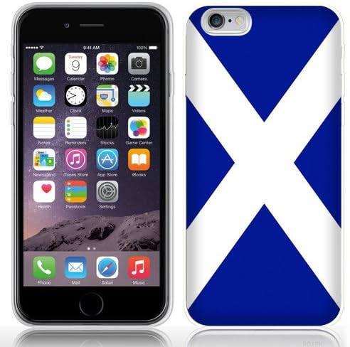 Case Fun Case Fun Scotland Flag TPU Rubber Back Case Cover for Apple iPhone 6 (4