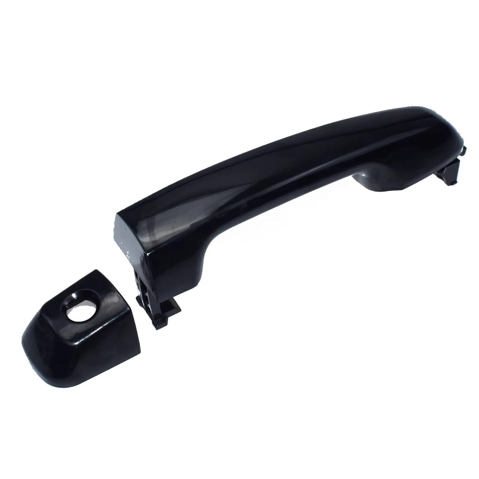 Xiaoyans Front Left Car Exterior Door Handles For Toyota For 4Runner For Prado For Landcruiser 2010-2017 Black Exterior Outer Outside Door Handle 69211-60090(Front Left)