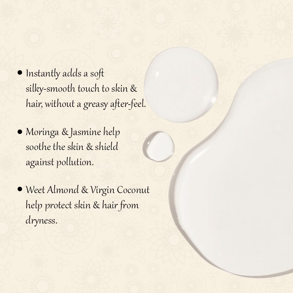 SPA CEYLON Wonder Oil Night Jasmine, Enriching Moisturizing Body Oil with Ayurvedic Herbs for Skin & Hair Vitality - Image 4