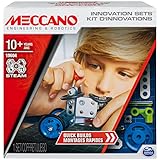 MECCANO - Erfindungs-Set – schnelle Montage – Erfindungs-Set mit 79 Teilen und 2 Werkzeugen – Bauspiel – 6047095 – Spielzeug für Kinder ab 10 Jahren