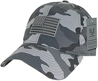 Rapiddominance A03-1TSA-URB Relaxed Graphic Cap, Tonal Flag, Urban