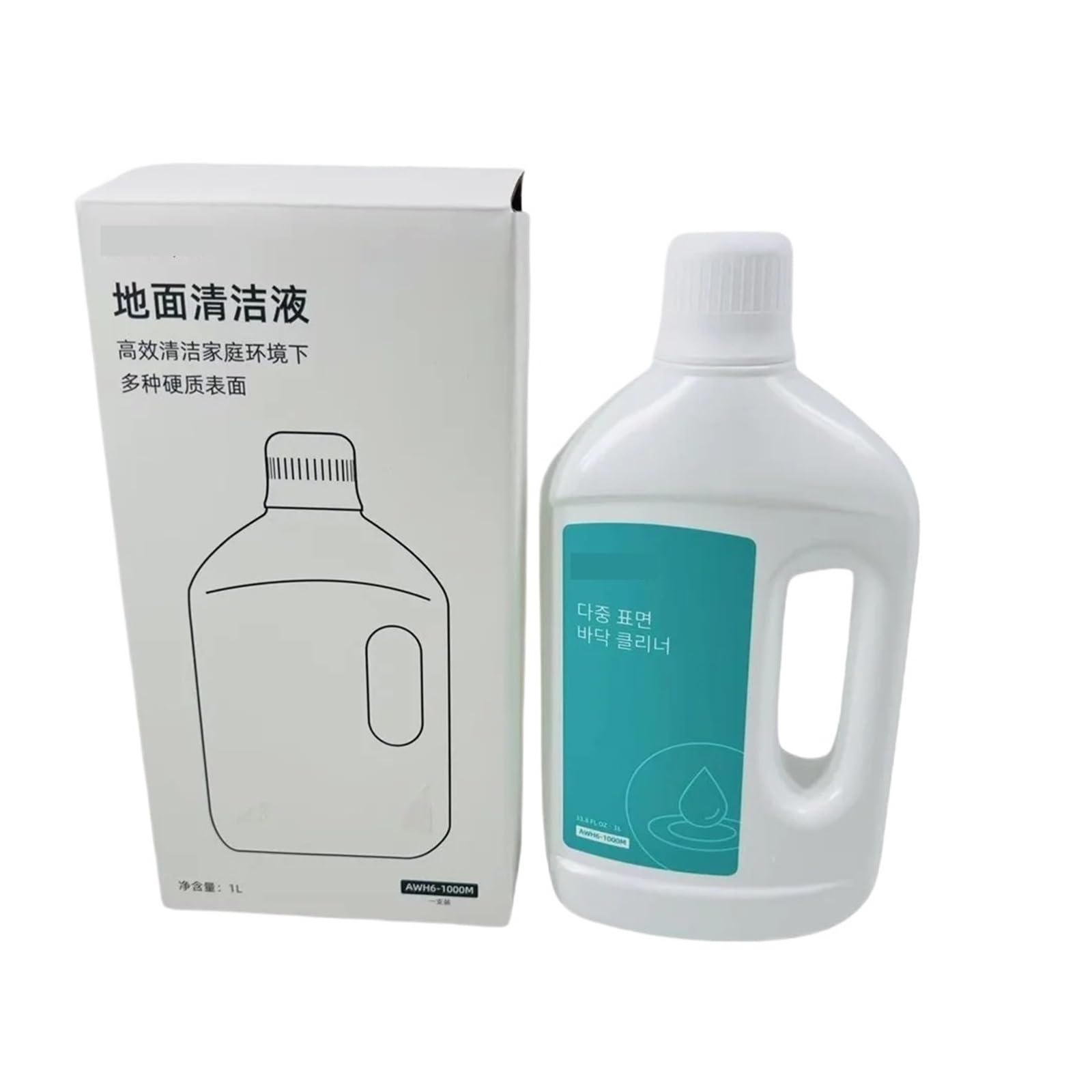 Specjalny Płyn Do Czyszczenia Podłóg 1 L (dodatkowy Detergent) - Kompatybilny Z Dreame L10s Ultra S10 S10 PRO S10 Plus