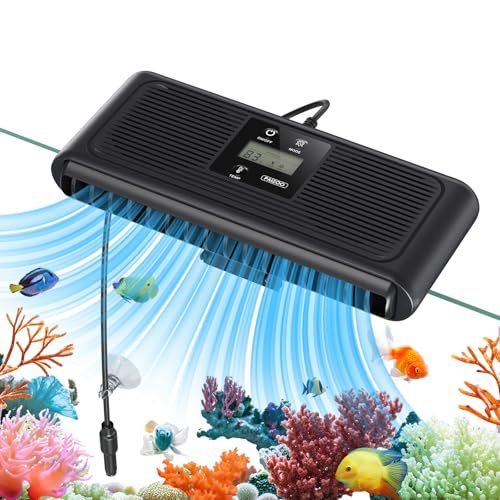 PAIZOO Aquarium Chiller Fan, Auto Temperature...