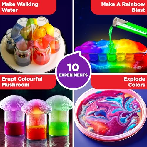 Image of Einstein Box Science Return Gift for Kids Age 6-12 Years DIY Colour Science Kit with 10 Fun Experiments