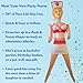 Merrimix - Ginger Inflatable Blow Up Doll with Nurse Costume, Gag Gifts for Men, Bachelor Party Favors and Decoration Accessories, Funny Bachelorette