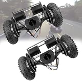 Zowdrix 4wd-Elektro-Skateboard-UmrüStsatz, 1650-W-Motoren, Allradantrieb FüR GeläNde- Und...