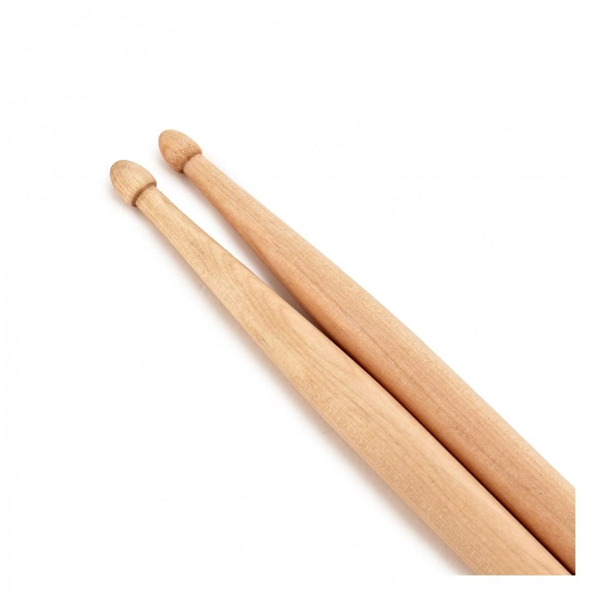 10 paia di bacchette in legno d'acero con punta 5A di Gear4music | 10 Paia di Bacchette 5A Punta in Legno, Attacco Ben Arrotondato, Peso Medio per Tutti i Livelli, Ottimo Valore