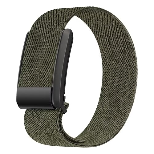 Image of TechTrendz Stretchy Solo Loop Replacement Strap for Whoop 4.0 Adjustable Soft Sport Nylon Elastic Braided Bands Compatible with Whoop 4.0, Durable Sleep, Wearable Health, Fitness & Activity Tracker (Device Not Included)