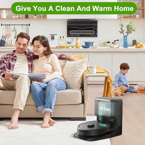 Image of HASTHIP 8Pcs Robot Vacuum Cleaner Accessories for Eufy L60, Replacement Accessories with 1 Main Roller Bursh, 3 Side Brushes, 3 Filtration Panels, 1 Cleaning Brush Tool, Cleaning Tools