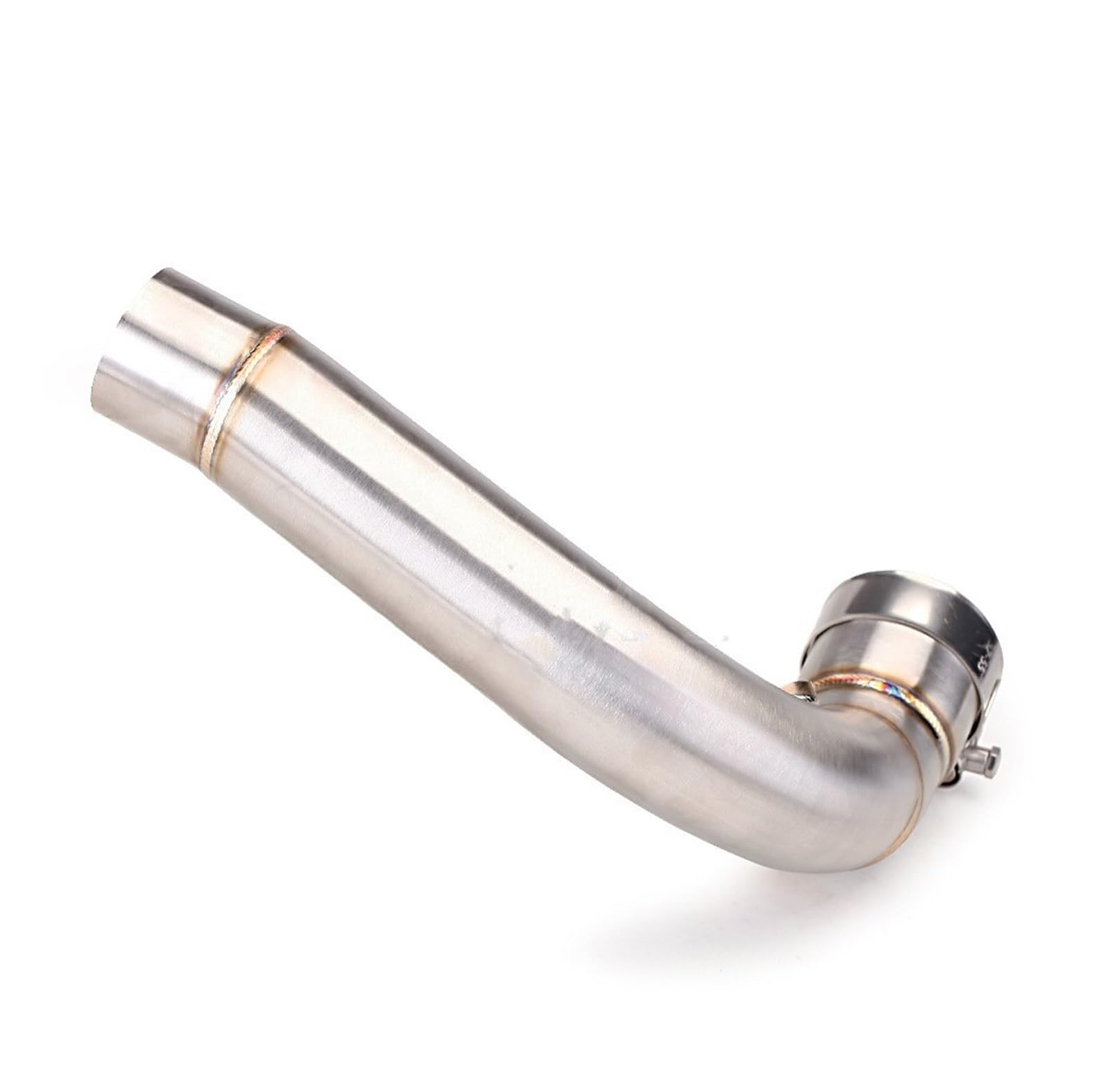 FUNFOB Silenciador Slip On para CBR600RR para CBR600 RR para F5 2005-2019 Sistema Escape Motocicleta Escape Moto Tubo Enlace Medio Modificado Silenciador De Escape