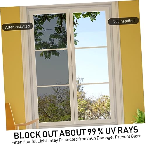 Vinilo para ventana efecto espejo unidireccional Amosfun miniatura 4