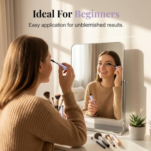Image of Mascara for Older Women, New Long Lasting Curl Mascara, Smudge-Resistant Lengthening and Volumizing Mascara with Curl for Daily Wear, Water Resistant Lightweight Tubing Mascara for Women (Brown 1pc)