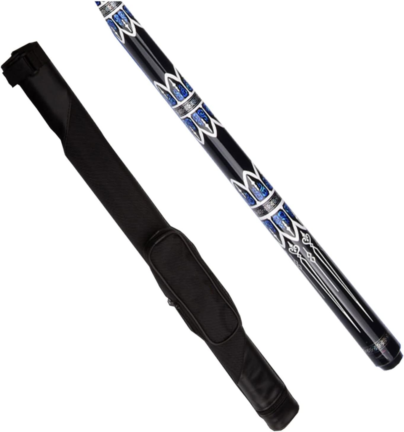 ビリヤード キュー 57インチ プールキュースティック 9 - 歯付きポート エレクトリックウッドミッド - ビリヤード愛好家に最適