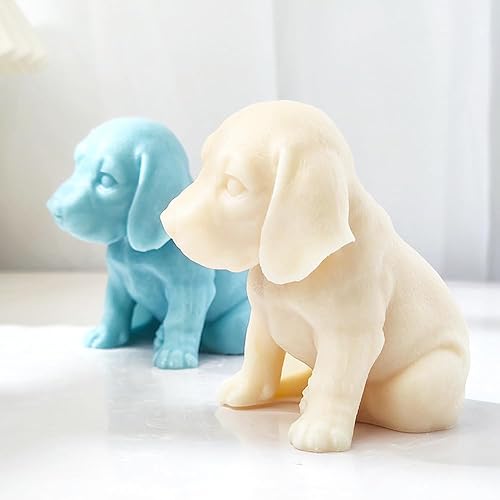 Miniatura 5 de Molde de labrador grande de silicona para velas de cera de jabón, resina epoxi, manualidades, perro, cachorro, animal, deshierbe, fiesta, cena,