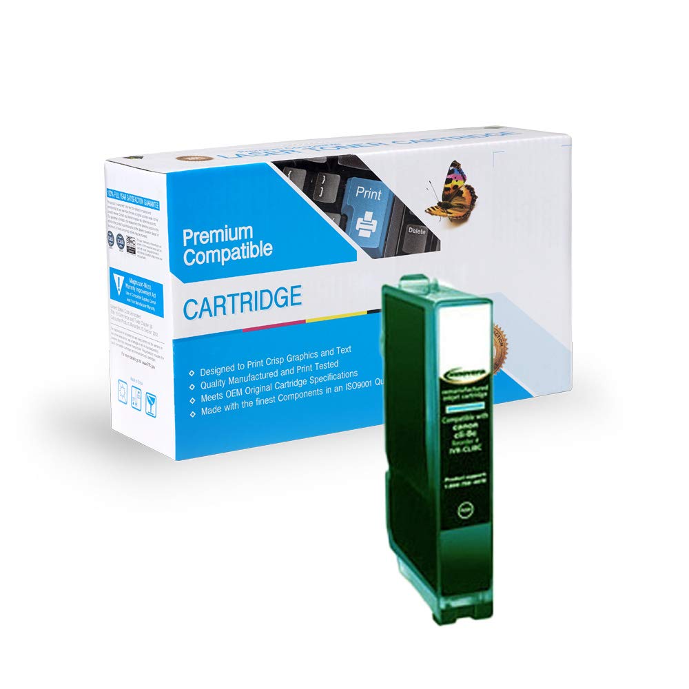 MS Imaging Supply Compatible Ink Cartridge Replacement for Canon CLI-8 Green Works with: PIXMA Pro 9000 (Green)
