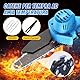 Elektro-Kettensäge und Elektroschere Set, 2 Akkus, 2 Ketten, 2 Scherköpfe, 4000 mAh, bürstenloser Motor, geeignet für Gartenscheren, Astscheren und Holzschnitt