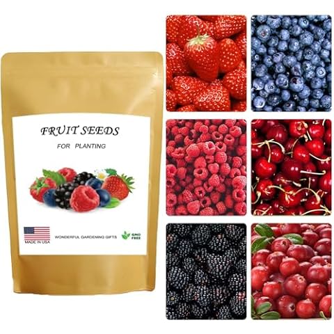 Breoudo 1200+ Mixed Fruit Seeds Cover