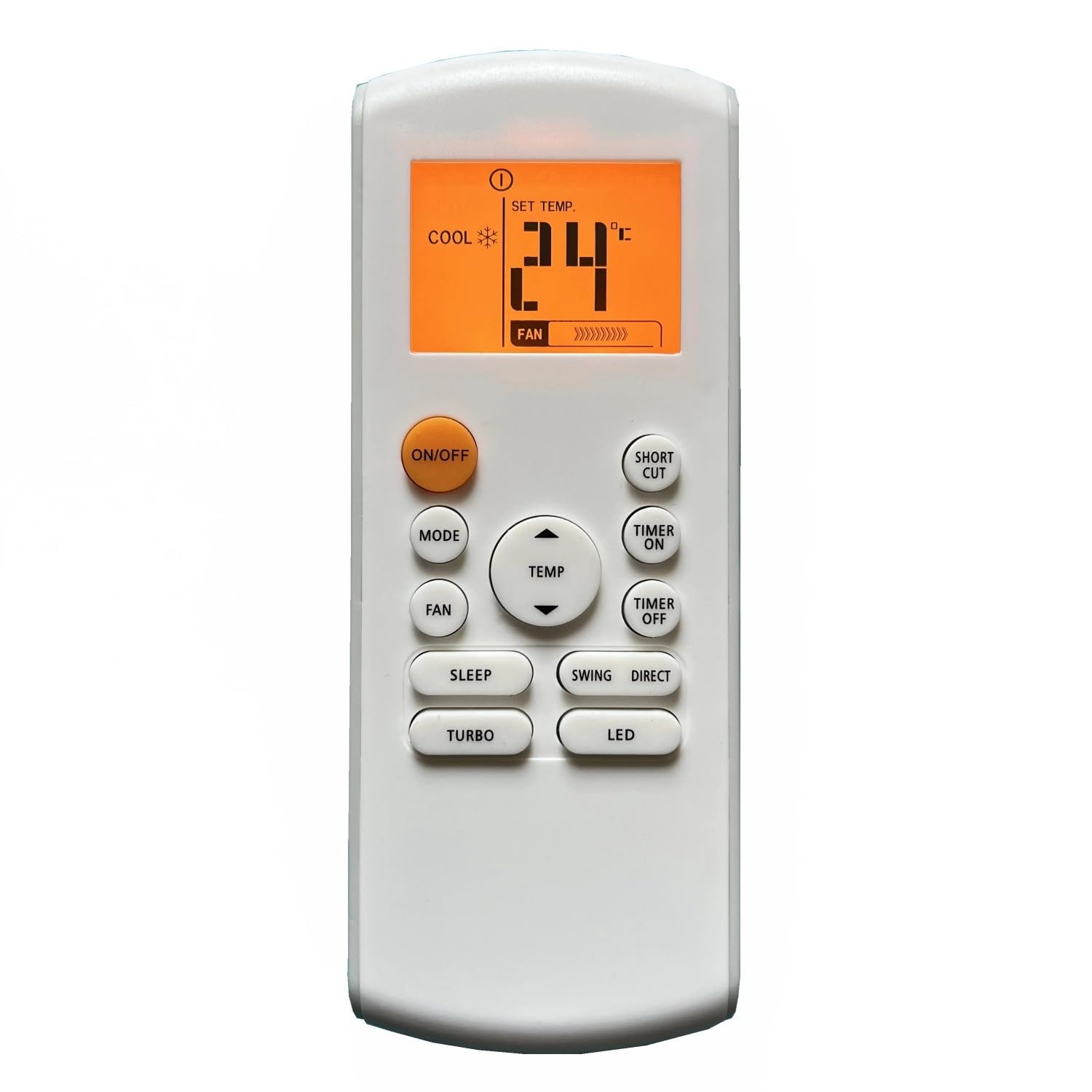Remote Control for Innovair VIN310C2V31 VIN414C2V31 VIN414C1V32 VIN414C2V32 VIN520C2V31 VIN625C2V31 Air Conditioner