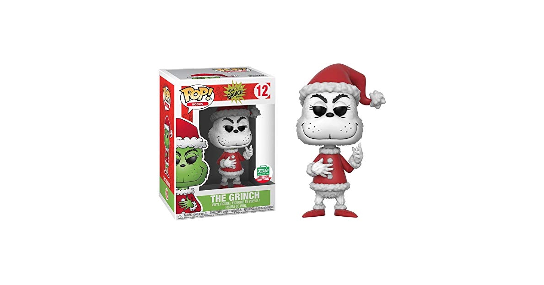 Amazon.com: Funko The Grinch POP! Books The Grinch Limited