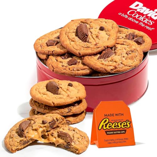David's Cookies Fresh-Baked Jumbo Cookies with REESE'S® Peanut Butter Cups