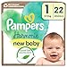 Pampers Harmonie Baby Windeln Größe 1, 22 Windeln, 2kg-5kg Baby,Schwarz günstig Kaufen-Pampers Harmonie Baby Windeln Größe 1, 22 Windeln, 2kg-5kg